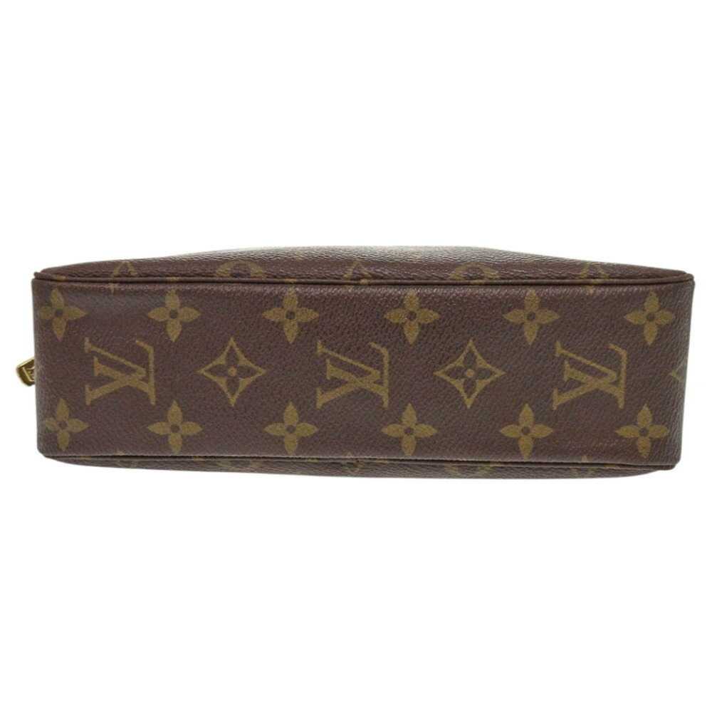 LOUIS VUITTON Authentic Brown Monogram Pouch - Picture 5 of 10